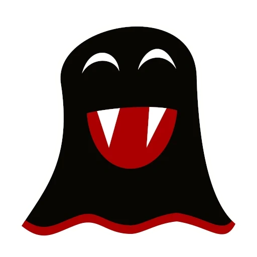 phantom, emoji, darkness, ghost logo