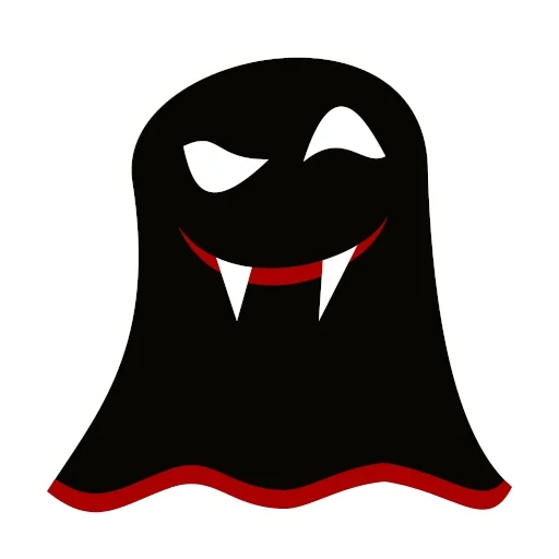 phantom, emoji, darkness, the silhouette of the ghost
