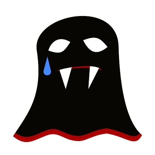 fantasma, trevas, a silhueta do fantasma, logotipo fantasma