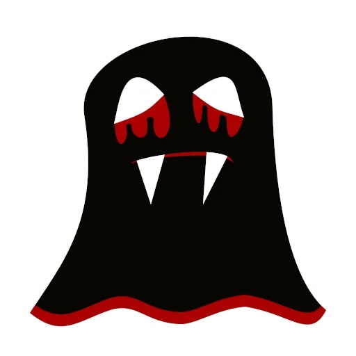 hantu, kegelapan, siluet hantu, logo hantu