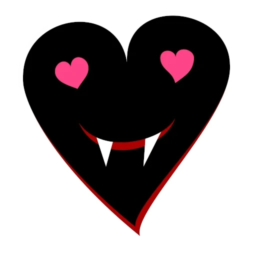 hearts, heart badge, symbol of the heart, black heart, the heart is an icon