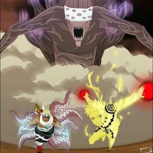 naruto, the god of death is naruto, kushina jinchuriki kyuubi, eight high jinchuriki, naruto eight tailed jinchuriki