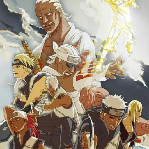 naruto, raikaga, naruto hokage, karui raikaga, naruto gott der welt shinobi kunst