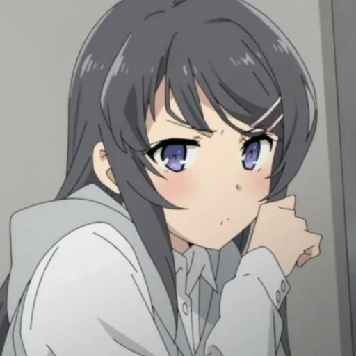 sakurajima, sakuraudzima, anime tyanochki, seishun buta yarou, seishon buta yarou wa bunny