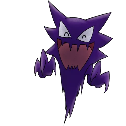 haunter, pokemon hauner, pokemon gengar asche, pokemon purple dämon, violet pokemon hengar