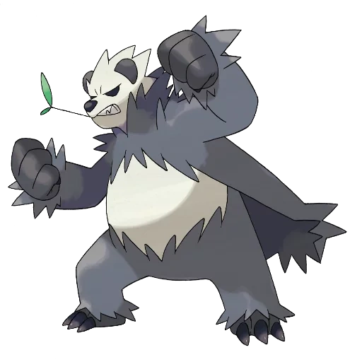 pokemon, pokemon pangoro, pokemon tipe gelap, combat type pokemon, evolusi pangoro pokemon