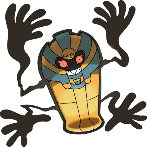 pokemon, pokemon sarcophagus, pokemon cofagrigus, pokemon cofagrigus onyx, list pokémon introdued in generation v