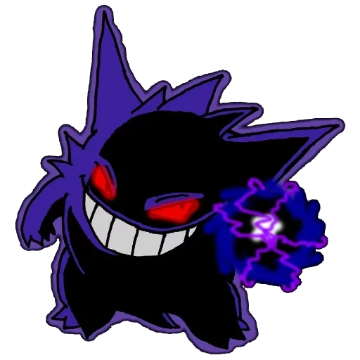 anime, heingar pokemon anime, pokemon geist von hengar, pokemon ghost of gastli, gengar gastli pokemon anime