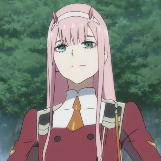 zero two, вайфу zero two, zero two darling, zero two франкс скрин, милый во франксе 1 серия