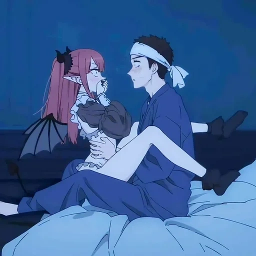 pasangan anime, romansa anime, anime untuk pertama kalinya, lukisan pasangan anime, anime cinta boneka porselen ini seri 11