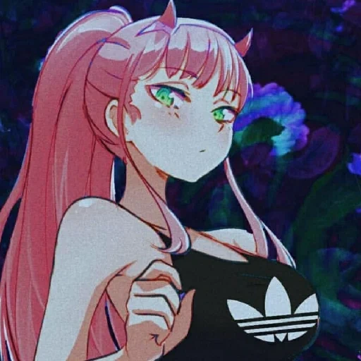 002 anime, cerrar chio ñam, chicas de anime, cero dos anime, cero dos adidas