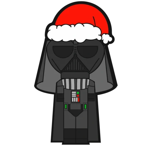 darth vader, darth vader santa claus, darth vader star wars