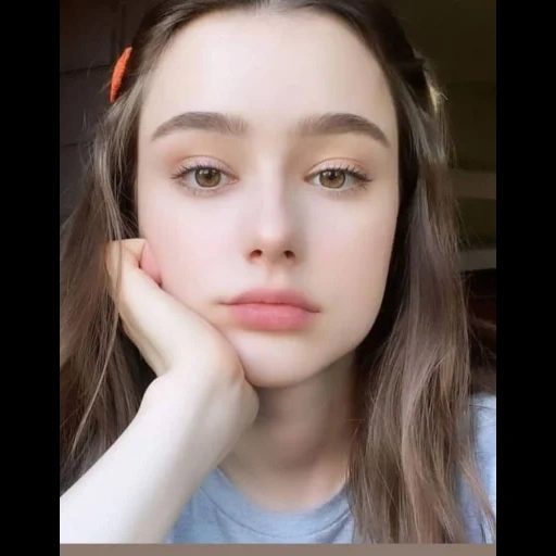 muchachas, la belleza de la chica, el maquillaje es hermoso, hermosa chica, maquillaje de dasha taran