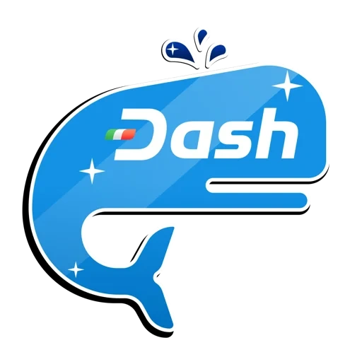 dash, dash 7, dash, dash logo, logo criptografado por dash