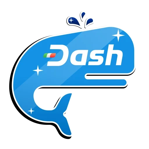 se précipiter, dash 7, dash est, logo dash, dash crypto logo