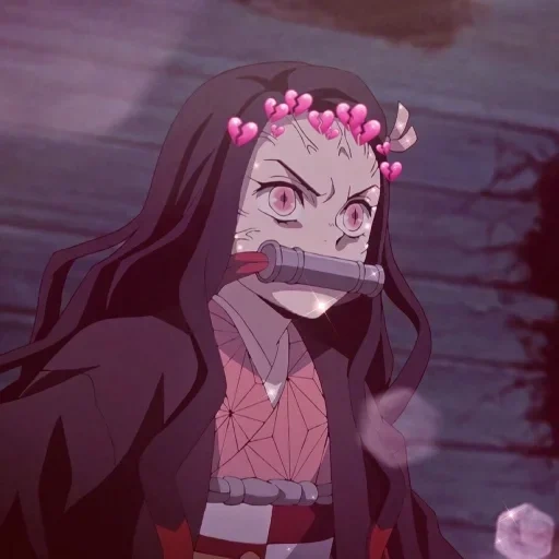 nezuko, a lâmina é um demônio dissecador, lâmina de anime demônios disseminando, anime blade cutting demons non zero, demônios de corte da lâmina nazuko kamado