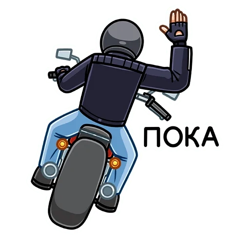 taka, polizei, cartoon motorrad