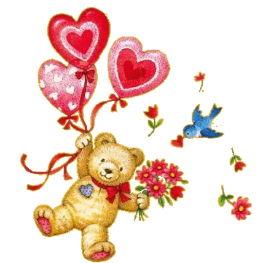 валентинка, валентинки анимашки, happy valentine s day, поздравляем ульяночку 7 месяцев, красивые валентинки анимационные детские