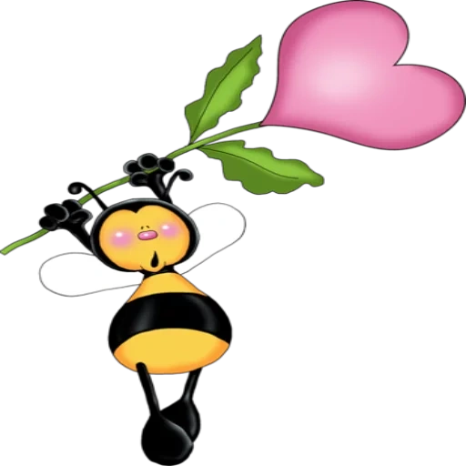 пчелка, шмель пчела, рисунок пчелки, веселая пчелка, мультяшные пчелки