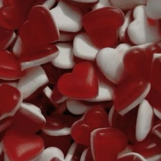 fondo dulce, corazones de dulces, corazones de la estética, corazones de mermelada, corazones de antecedentes de estética