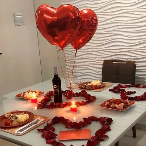 lyudmila, surprise beloved, romantic dinner, romantic dinner of ideas, romantic evening of two ideas