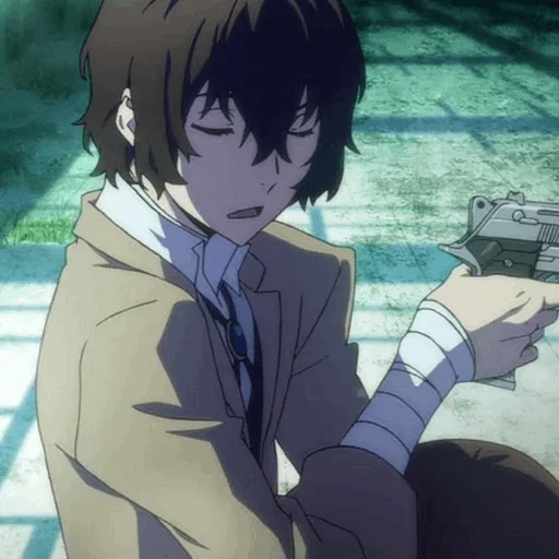 osamu dazai, ozaiji, stray dog, big stray dog osamu, osamu osamu big stray dog