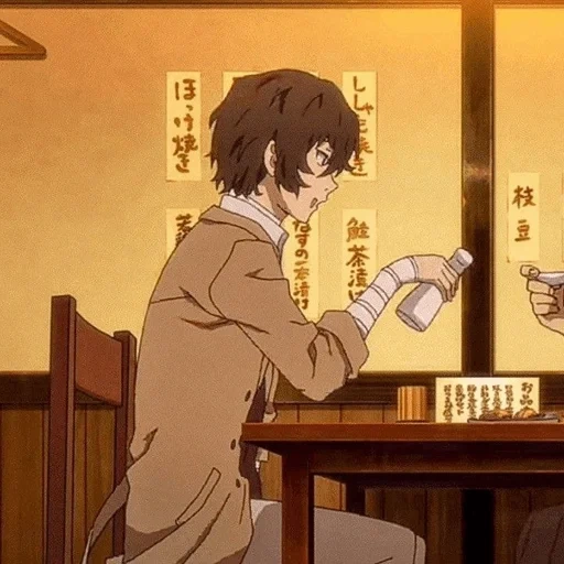 taizhaizhi, dazai osamu 18, anime taizaizhi osamu, anjing liar besar taizhaizhi, dazai osamu big wild dog