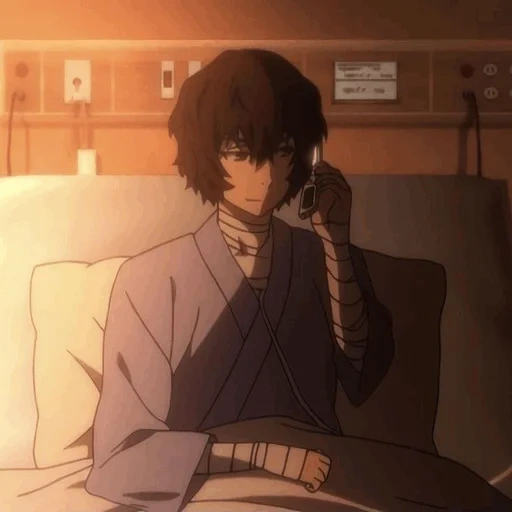 dazai, dadzai, osamu dadzai, dadzai osamu 15, dadzai osamu al hospital