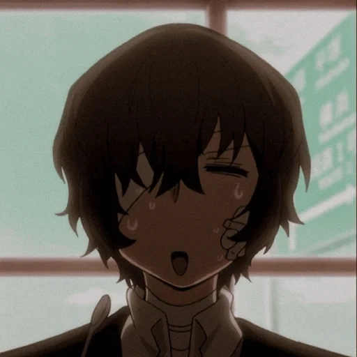 dazai, dadzai, osamu dadzai, dazai grandes perros errantes, capturas de pantalla de la era oscura de dadzai osamu dark