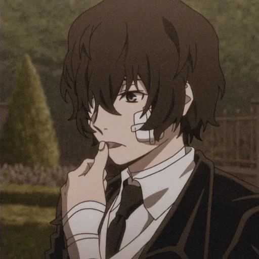 dazai, ozaiji, dazai osamu animation, osamu dazai big stray dog, big stray dog slaughters osamu