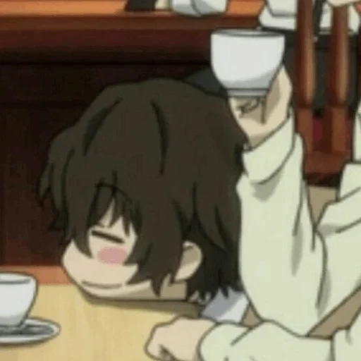 dazai, dadzai, osamu dadzai, dadzai osamu está com raiva, ótimos cães vadios dazai