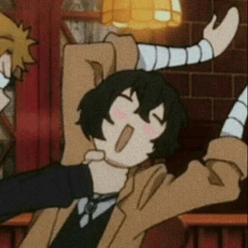 dazai, dadzai, osamu dadzai, dazai kunikida, cães errantes momentos engraçados