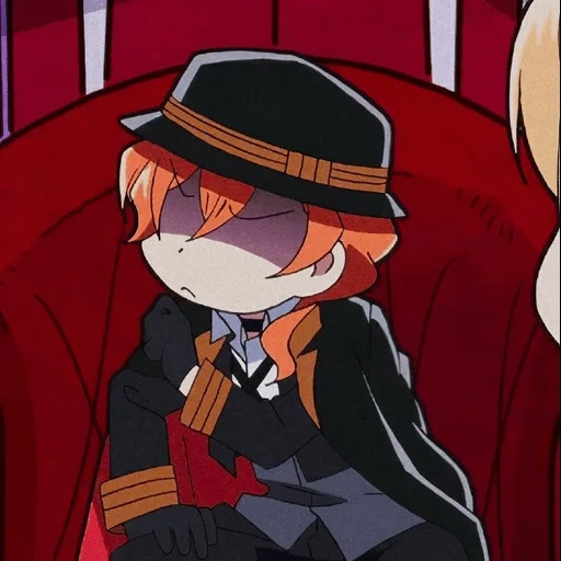 chuuya, gente, animación linda, animación divertida, personajes de animación