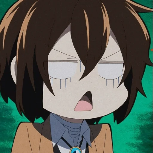 dazai, chibi dazai, anime ideen, anime süß, anime charaktere