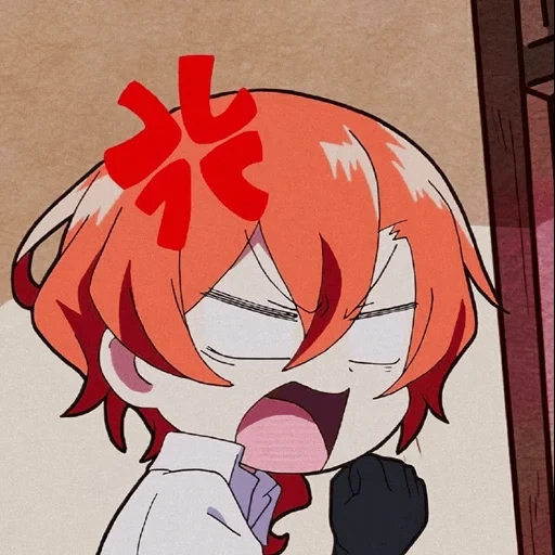 anime, chuya chibi, dazai chuya, osamu dadzai, anime characters