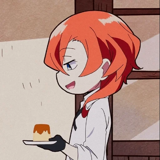 anime, chuuya, human, chuya chibi gifs, anime characters