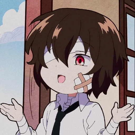 anime, anime ideas, osamu dadzai, dazai yawns, anime characters