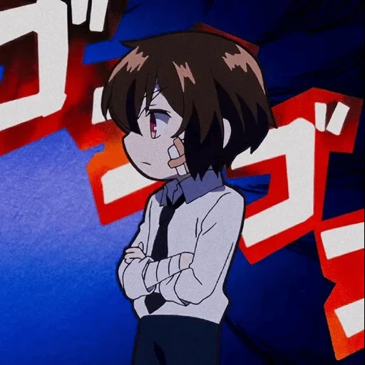 dazai, anime, danya sile, idee anime, personaggi anime