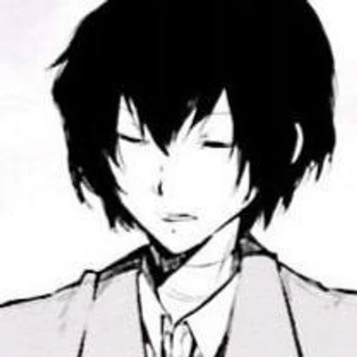 dazai, picture, confession, infutable person, confession of an inferior person