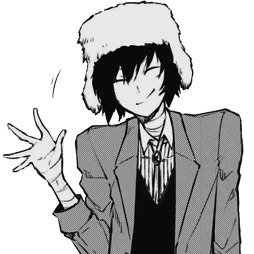 dazai bsd, osamu dadzai, dadzai osamu chibi, dazai volles wachstum, dadzai osamu manga