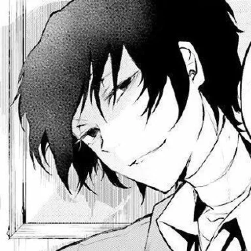 dazai, manga, osamu dadzai, ryunoske akutagawa, dadzai osamu manga