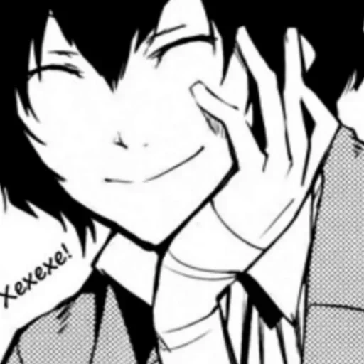 manga dazai, osamu dadzai, smile dazai manga, dadzai osamu manga, dadzai osamu manga