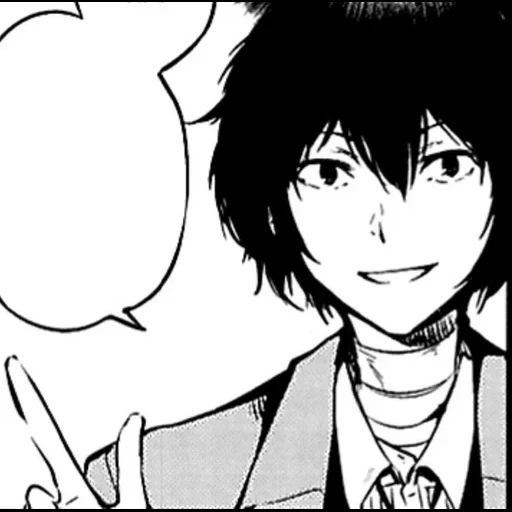 dazai, immagine, dazai chuya, manga dazai, osamu dadzai