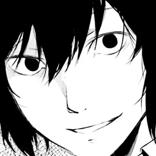 dazai, manga, bild, anime manga, anime charaktere