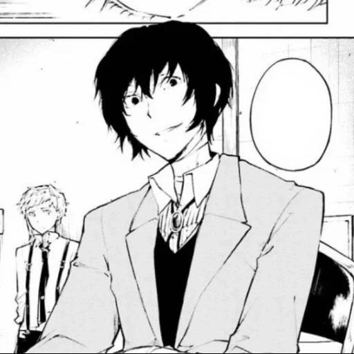 dazai, dadzai, dazai bsd manga, dari anjing liar, anjing liar yang hebat