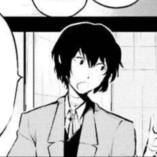 dazai, dazai bsd, dazai kini, osamu dadzai, manga da dazai bsd