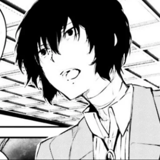 dadzai, manga dazai, osamu dadzai, manga da dazai bsd, dazai manga frames