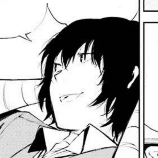 dazai, picture, bsd manga, anime manga, osamu dadzai