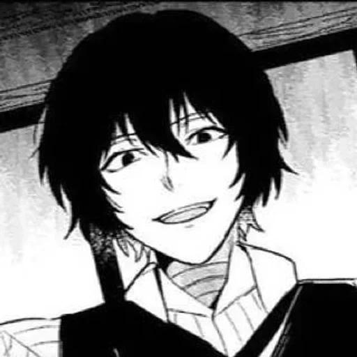 dazai, imagen, manga dazai, osamu dadzai, personajes de anime