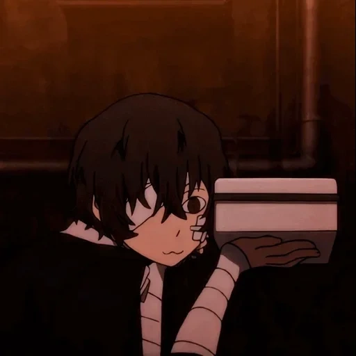 dazai, osamu dadzai, dadzai osamu teimoso, dazai momentos engraçados, ótimos cães vadios dazai